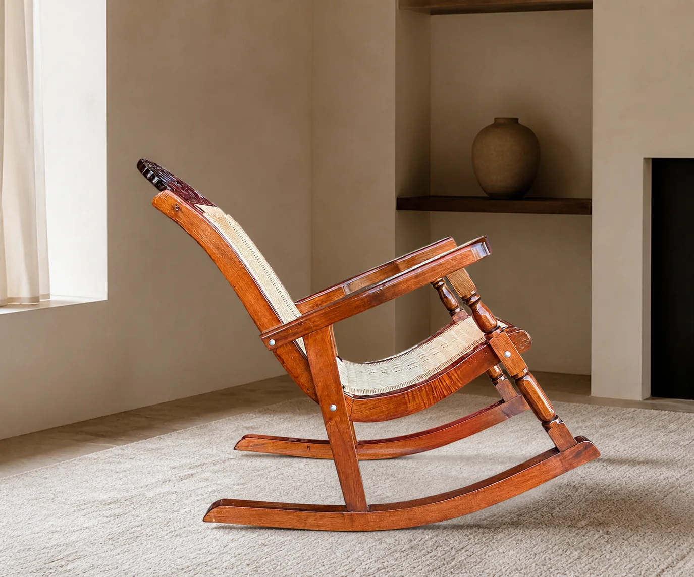Cedro Rocking Chair, staged view 1