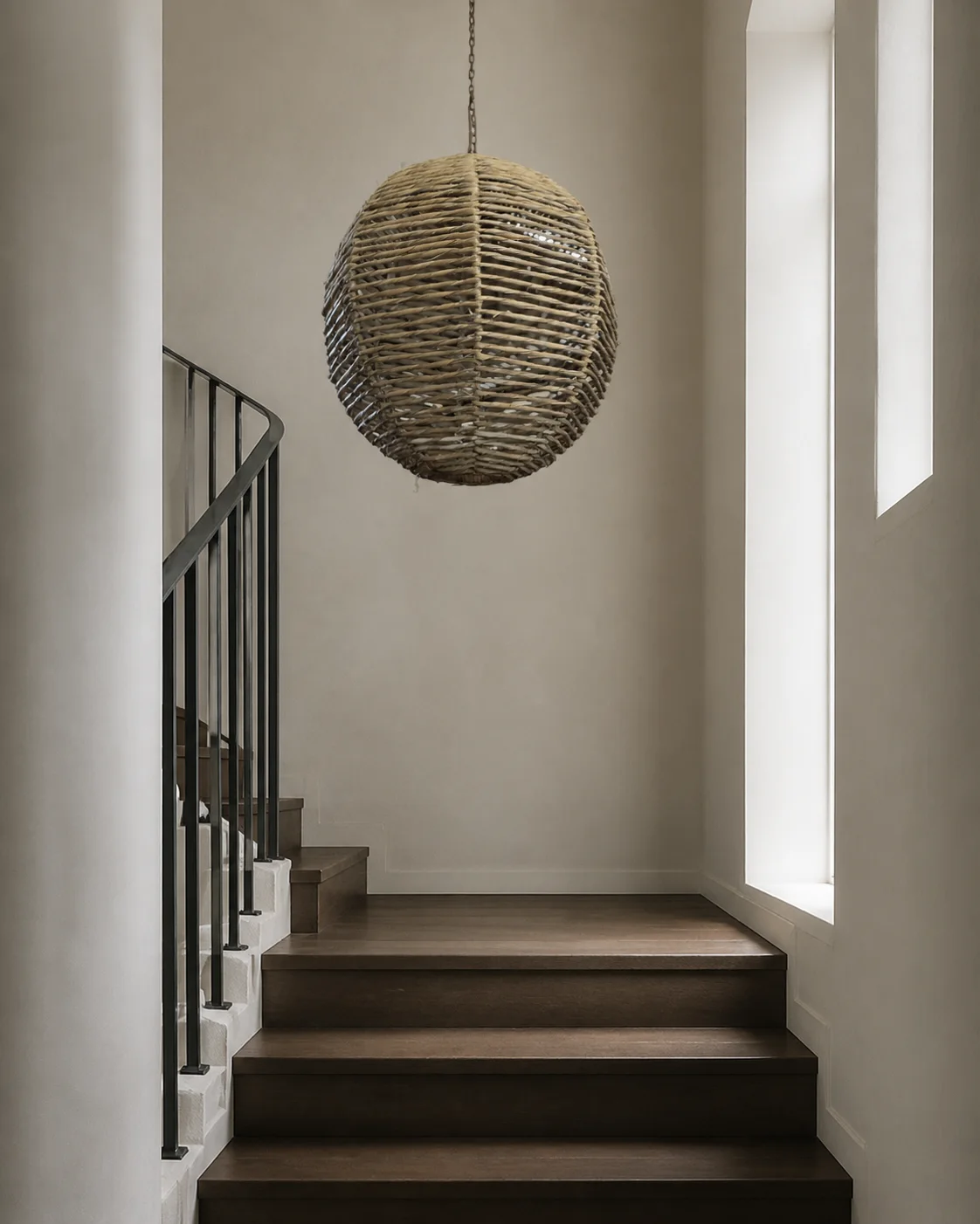 Colmena Globe Pendant, staged view 2