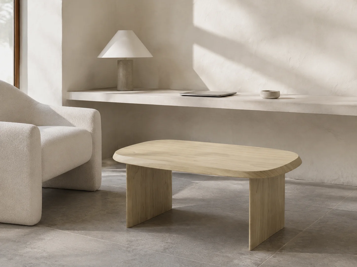 Duna Writing Table, staged view 2