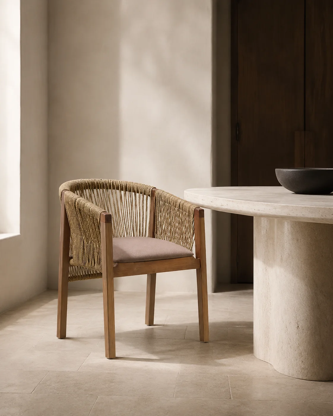 Mazunte Dining Chair, staged view 1