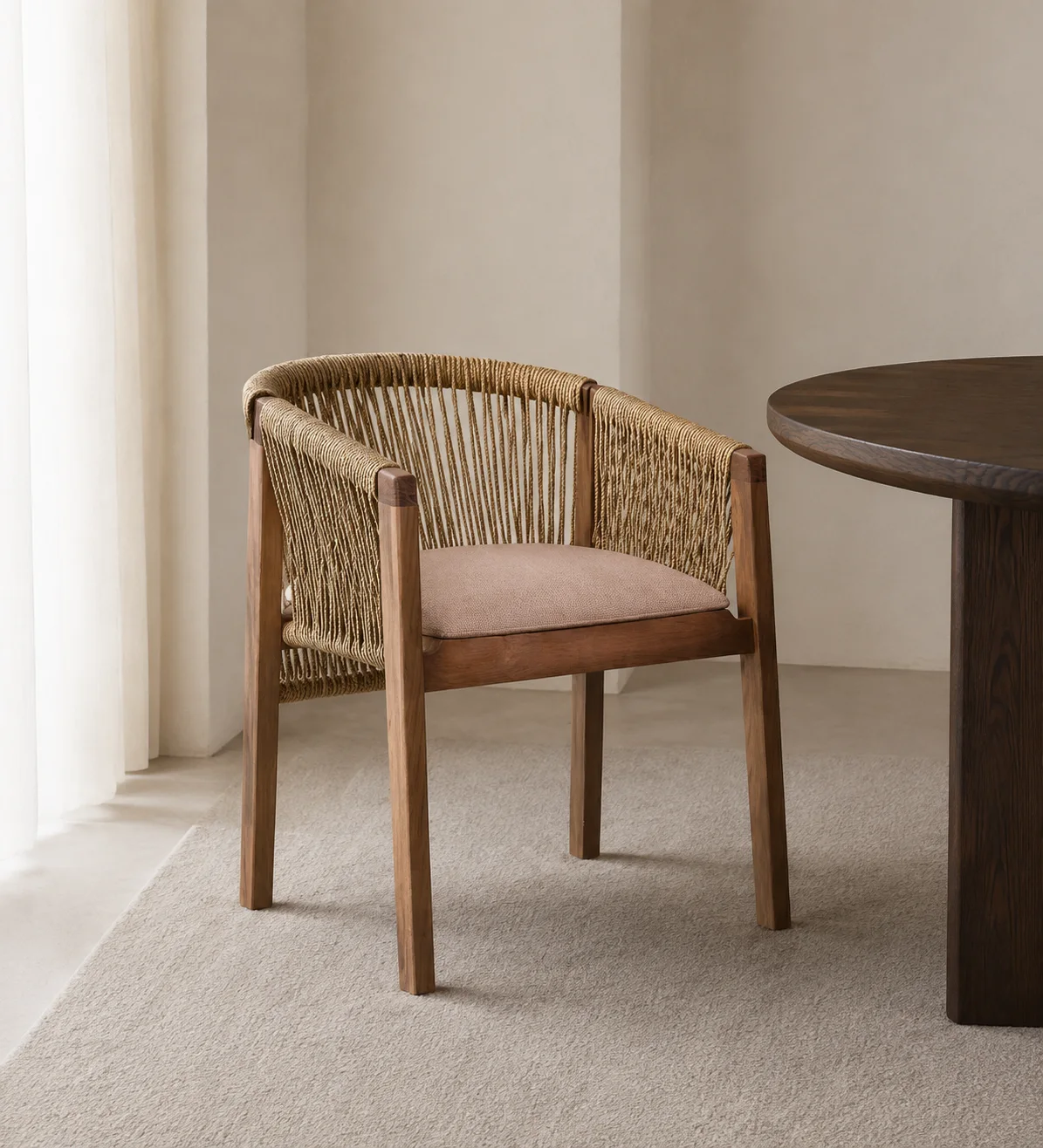 Mazunte Dining Chair, staged view 2
