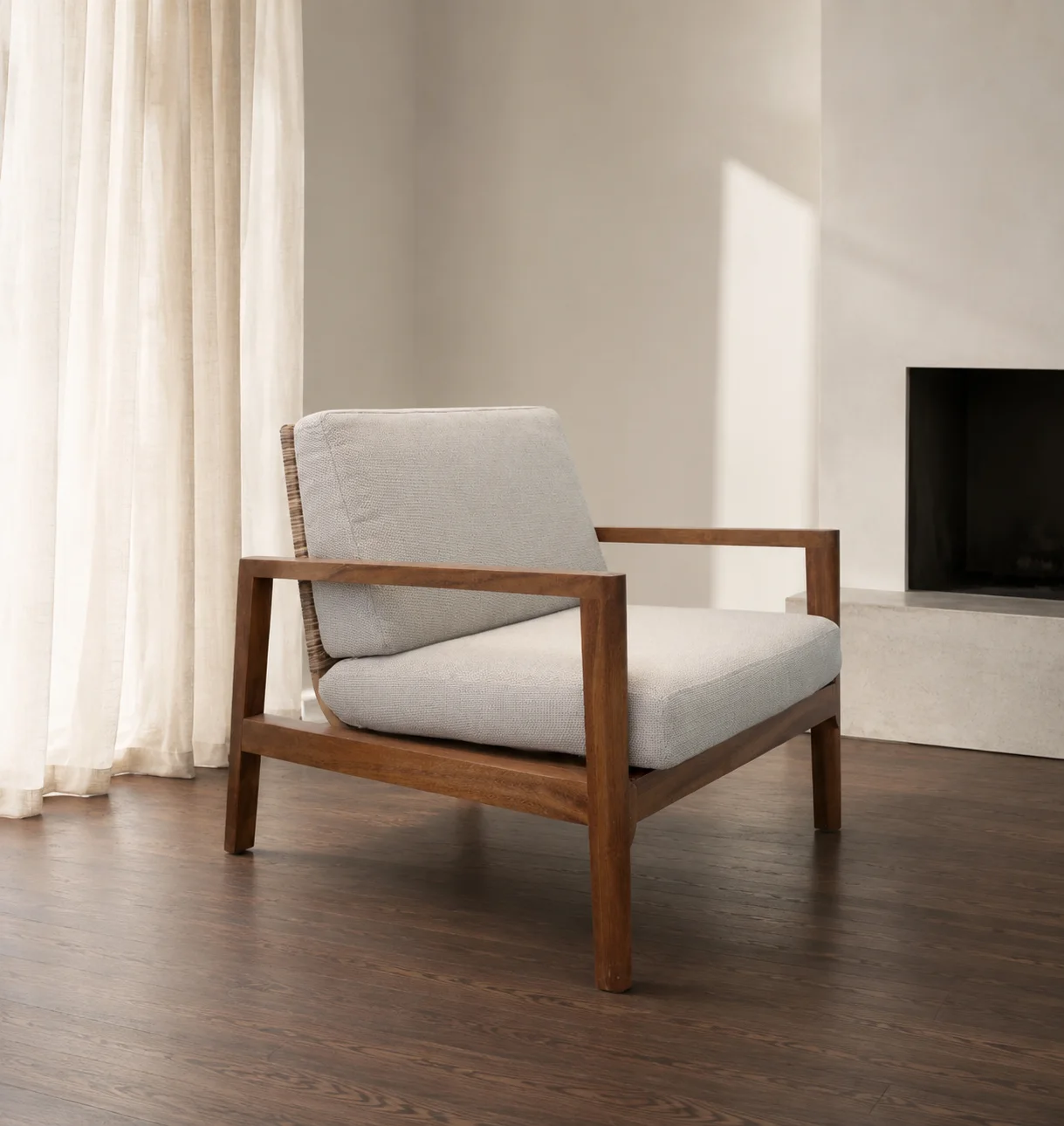 Origen Lounge Chair, staged view 2
