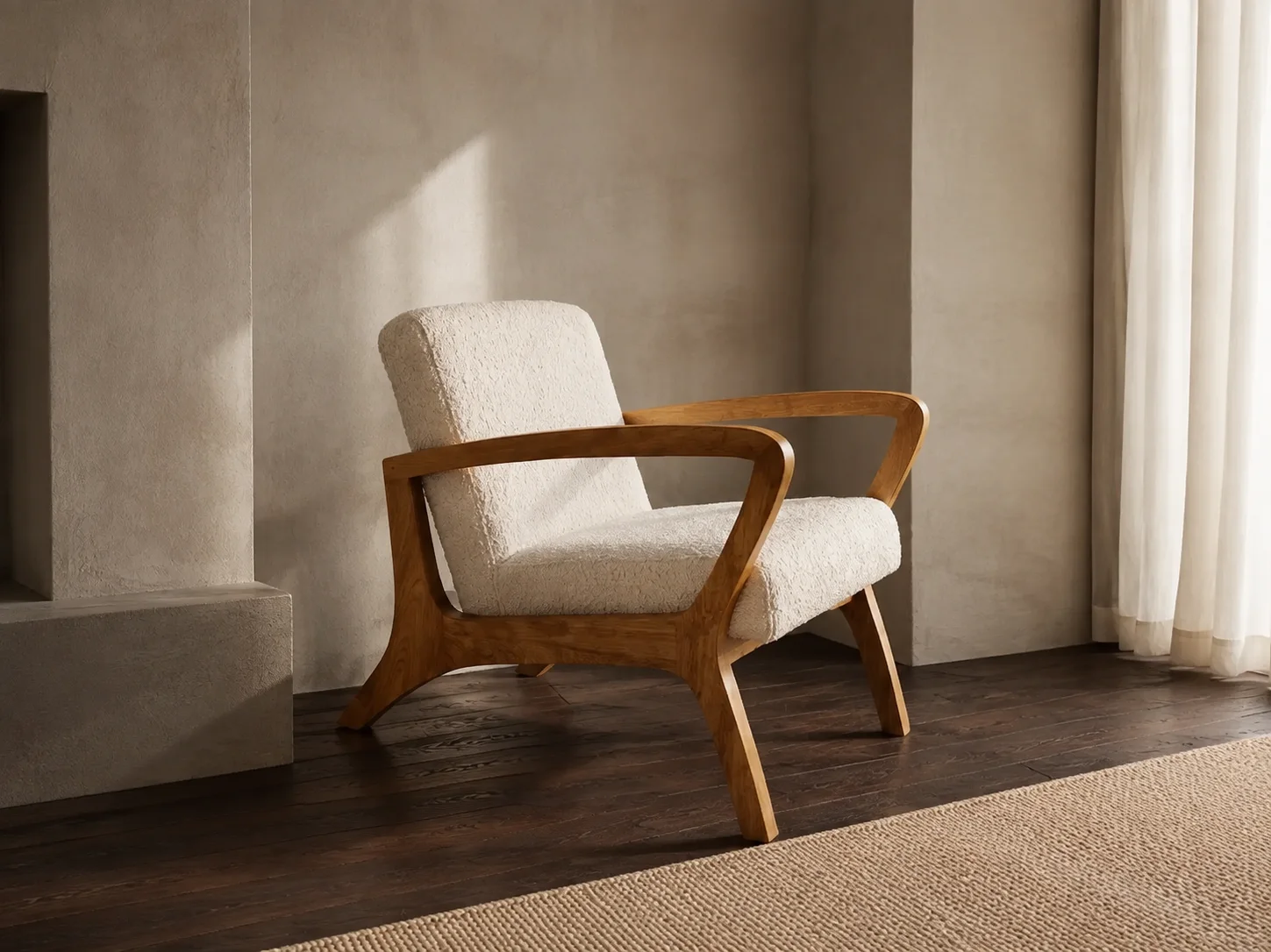 Paris Lounge Chair, staged view 2