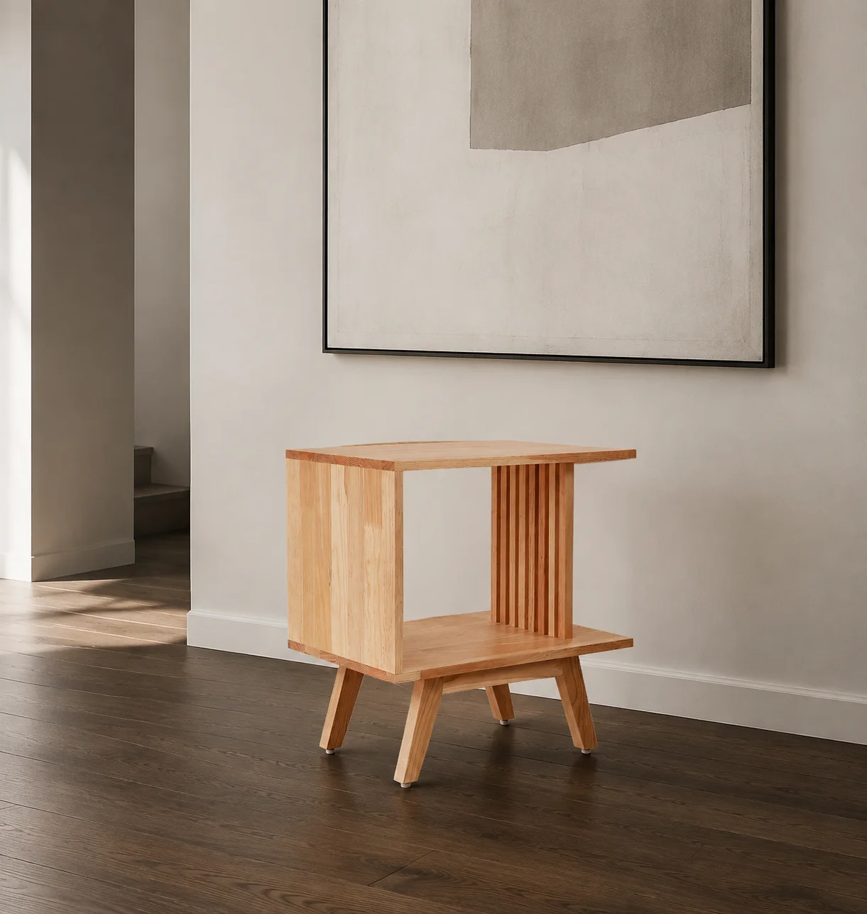 Portal Side Table, staged view 2