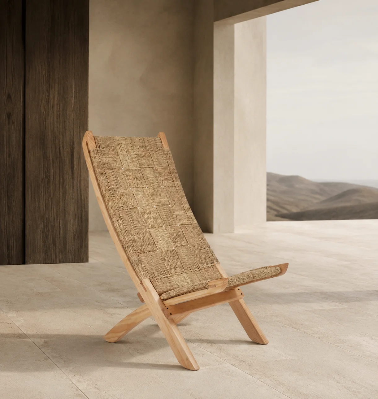 Tensa Lounge Chair, staged view 2