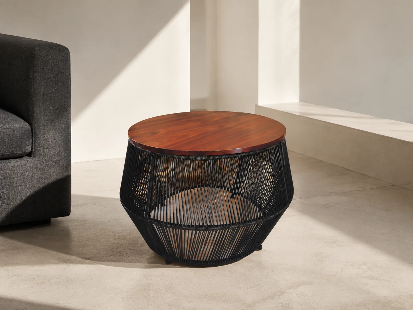 Tlayatl Coffee Table, staged view 2